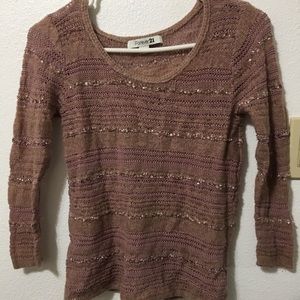 3/4 sleeve knitted top
